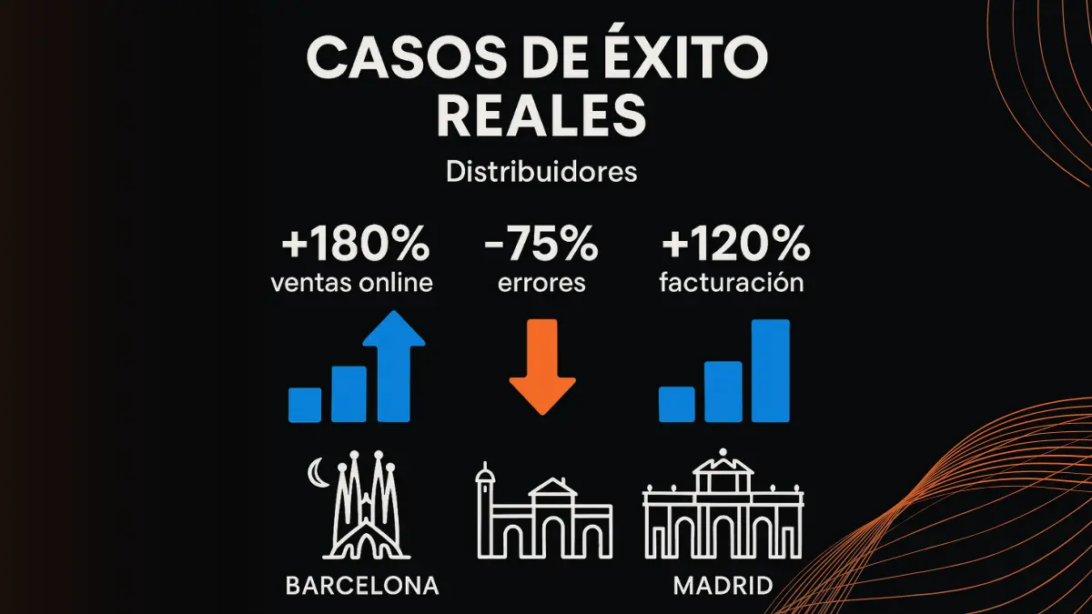 Casos de éxito reales de distribuidores con extensiones Magento 2 B2B